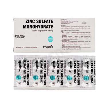 Zinc 20 mg Strip 10 Tablet KF
