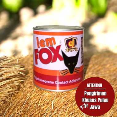 Lem Kuning Fox 600 gr/lem serbaguna, sandal Lem fox 600