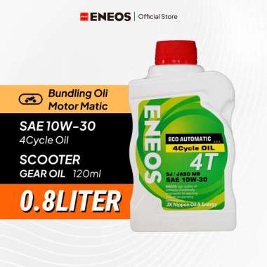 Paket Bundling Oli Motor Matic 10W-30 ENEOS