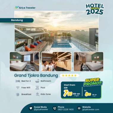Harga Hotel Bintang 3 | Part 2 Grand Tjokro Bandung