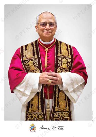 Poster Paus Leo XIV poster Paus gambar Paus