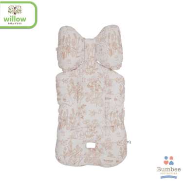 Alas Stroller - Bumbee Elephant Stroller Pad CTR Sketch Garden Full