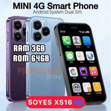 Soyes XS 16 Mini Smartphone Ram 3GB Rom 64GB