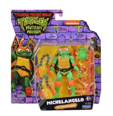 Action Figure Teenage Mutant Ninja Turtles Mutant Mayhem Michelangelo
