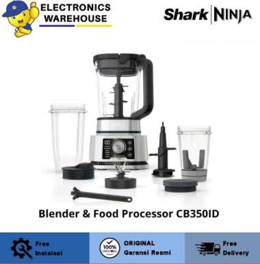 Ninja Power Blender & Processor System - Blender & Food Processor CB350ID