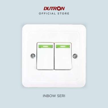 DUTRON Saklar IB Engkel / Seri Warna Putih Saklar IB Seri