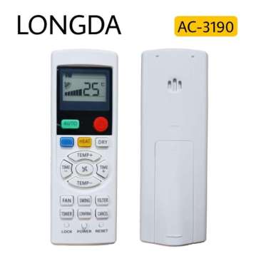 LONGDA AC 3190 Remote Pengganti untuk AC Haier