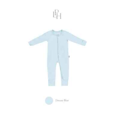 Little Palmerhaus Baby Sleepsuit 14.0 Bando Bayi 9 bulan Dream Blue