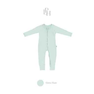 Little Palmerhaus Baby Sleepsuit 14.0 Bando Bayi 12 bulan Green Haze