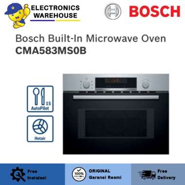 Bosch Built-in Microwave Oven / Microwave Oven Tanam CMA583MS0B Seri 4