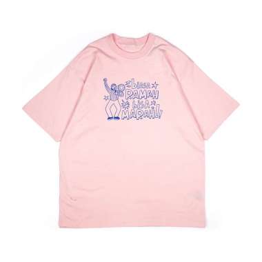 Dagadu Kaos Ramah Marah - Blushing Rose Lengan Panjang XL