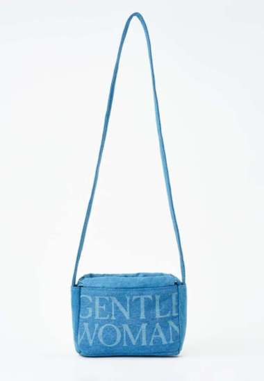 GW DENIM MICRO DUMPLING BAG NYC DAYDREAMER