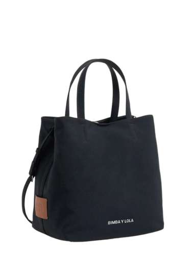 Large Anthracite Gabardine Chihuahua Bag