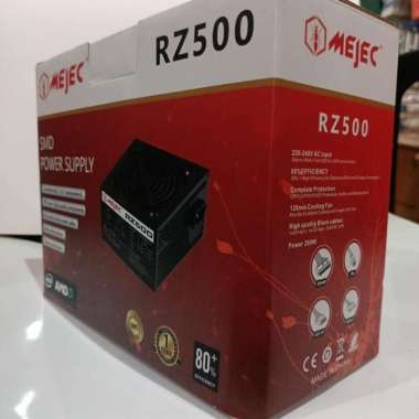 PSU PC Komputer 500w 80 Plus Standar ATX - PSU Power Supply Mejec RZ500