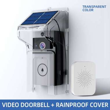 Smart Door Bell dengan Solar Panel DoorBel+Solar Panel