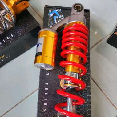 Shockbreaker Belakang Tabung Atas Mio Beat Scoopy Fino 310MM - Shock Tabung Variasi 310MM Motor Mera