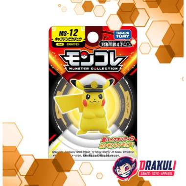 Toys Tomica Moncolle MS-12 Captain Pikachu (Box Ver.)