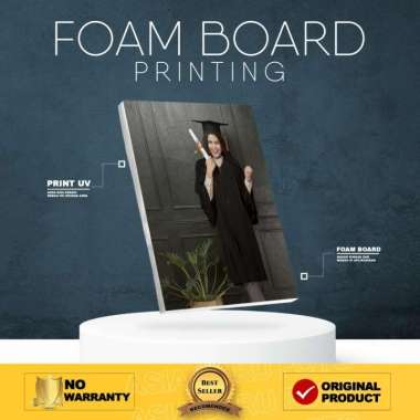 Cetak Foto Foam Board / Foam Board Printing Ukuran 25x25cm