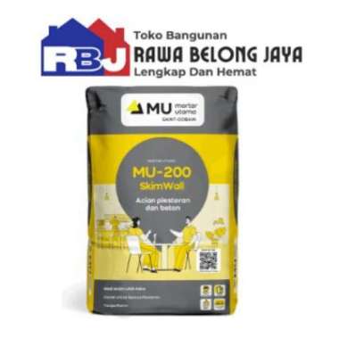 Semen Mortar MU 200 SkimWall ( Acian Plesteran & Beton ) - 40kg