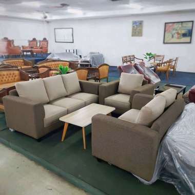 SET Sofa Velma 321 seater - Kursi Tamu - Sofa Bungkus SOFA 321