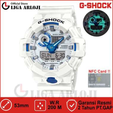 Casio G-Shock GA-700HDS-7ADR Jam Tangan Pria Double Time GSHOCK GA700 GA 700HDS 7ADR GA700HDS GA-700