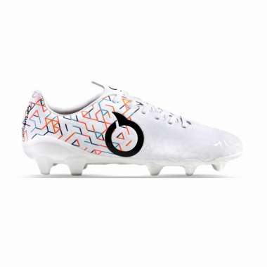Ortuseight Sepatu Bola Catalyst Weave Fg - White/ Ortrange 44