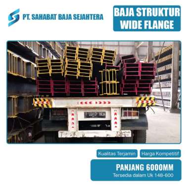 IWF - Besi Baja WF 6 Meter Merk Lautan Steel (LS) 200