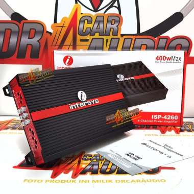Power Amplifier Mobil Intersys Amplifier 4 Channel