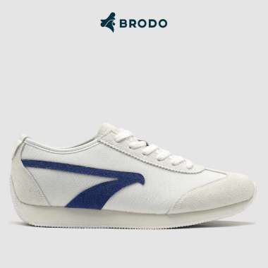 BRODO - Sneakers Tondano Beak White Blue OWS 37