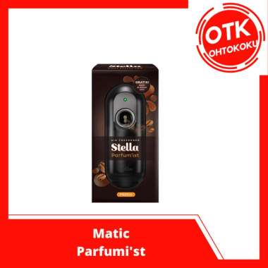 Stella Matic Set- Alat Pengharum dan Pewangi Ruangan Otomatis untuk Ruangan - Stella Kopi- Automatic