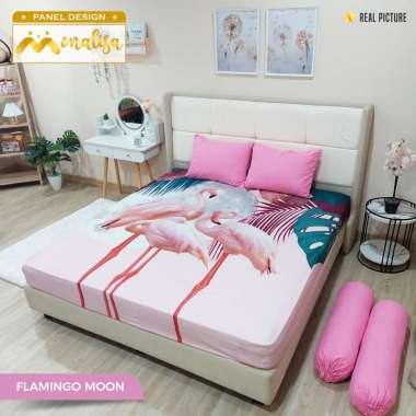 SPREI MONALISA PANEL DESIGN uk160 HALUS LEMBUT MURAH CAPTAIN AMERICA