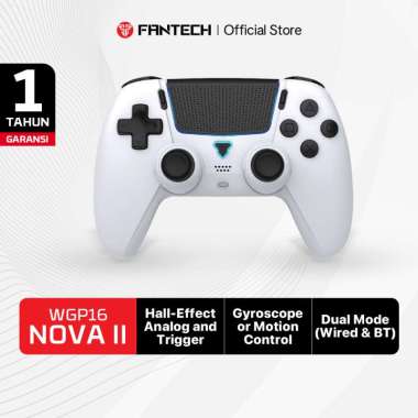 Fantech Gamepad Wireless NOVA II WGP16 Hall Effect Analog & Trigger Wireless Bluetooth Joystick PC Android IOS