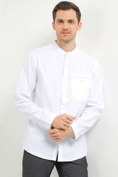 Cardinal Kemeja Koko Lengan Panjang Big Size C3022N08A 08A 5XL