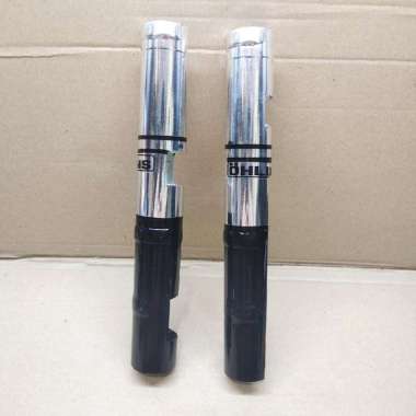 Cover shock depan variasi Vario 160 pelindung shock Vario 160 silver cover shock depan Vario 160