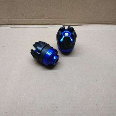 Cover shock depan variasi Vario 160 pelindung shock Vario 160 biru Jalu As