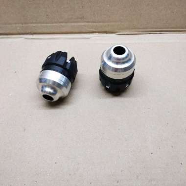 Cover shock depan variasi Vario 160 pelindung shock Vario 160 silver Jalu As