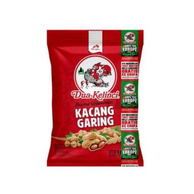 Dua Kelinci Kacang Tanah Garing 180 gr