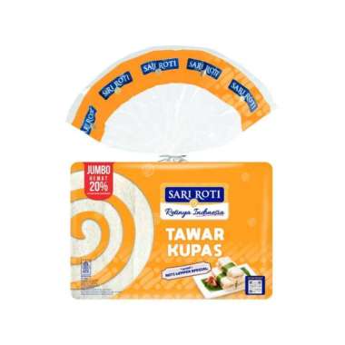 Sari Roti Roti Tawar Jumbo Kupas 300 gr