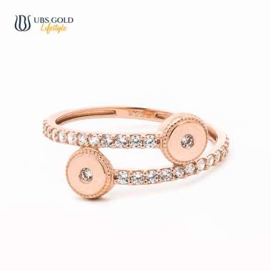 UBS Gold Cincin Emas - Ccs3748 - 17k 9 Rose Gold