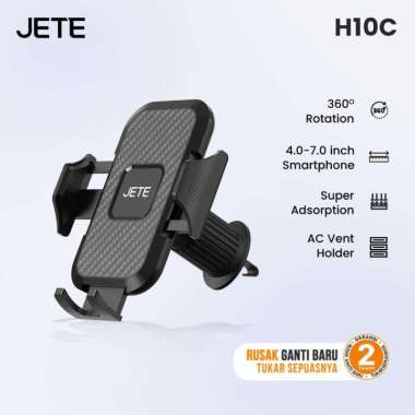 JETE Holder Mobil H10C Ventilasi Jepit AC untuk HP Universal