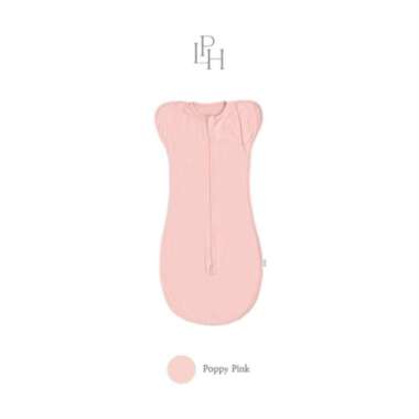 Little Palmerhaus Transition Instan Swaddle 15.0 Bedong Instan Poppy Pink