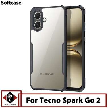 Case Compatible Tecno Spark GO 2 Softcase Transparan Shockproof Camera Protect Tecno Spark GO 2
