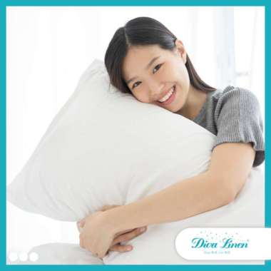 Diva Linen Bantal Tidur - Hollow Silicon 2 List Anti Bakteri - 45 x 65 cm 1000 gram