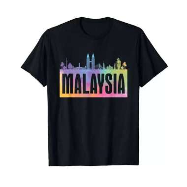 Kaos Tshirt Baju Murah Combed 30 Distro MALAYSIA pelangi KUALA LUMPUR SOUVENIR oleh oleh SUVENiR sab