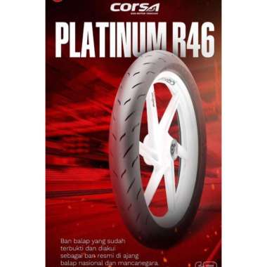 BAN CORSA PLATINUM R46 90/80-14 BAN BALAP SOFT COMPOUND