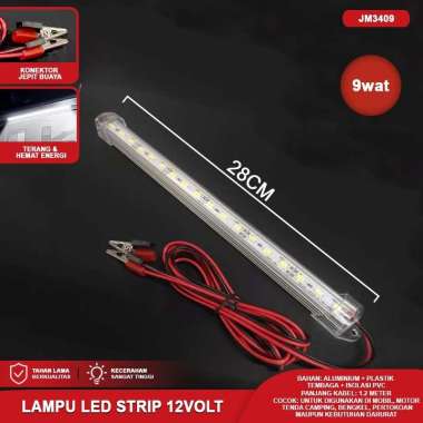 Lampu Neon TL T5 Led/Lampu Neon Aki/Led Tube Light 9 WATT 28CM