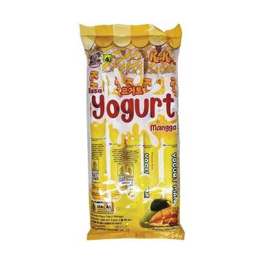 KusKus - Minuman Jelly dan Yoghurt Ice Stick - Pack isi 5 pcs YOGHURT MANGO