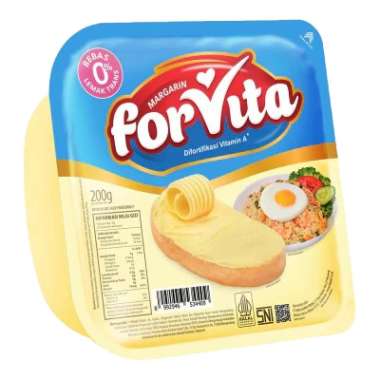 FORVITA MARGARINE TUB 200GR