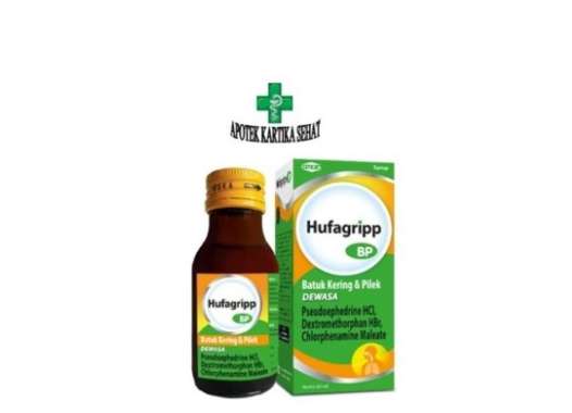 Hufagrip BP Dewasa Batuk Pilek Syrup 60 ml