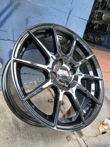 velg mobil hsr r16 jazz yaris Jazz New RS, Mobilio, Nova, Satya brio city RAI-S2 JA151 HSR R16X7 H4x